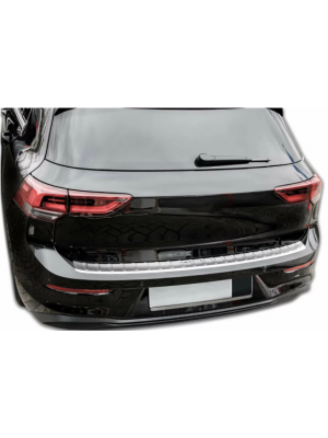 Nerezová ochranná lišta na nárazník Volkswagen Golf 8 hatchback - lesklá